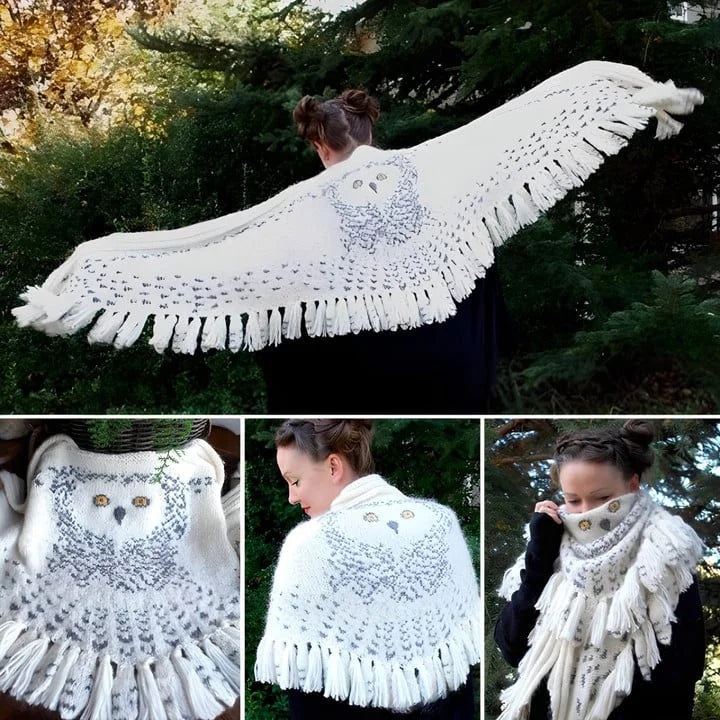 LadyWrap™ - Retro uilensjaal