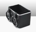 SafeBox - Scatola Portaoggetti per Braccioli Auto - Nero