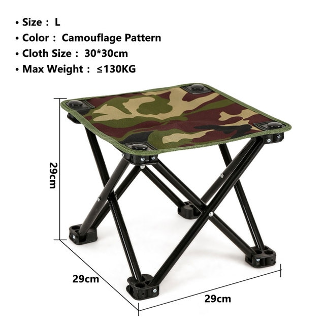 (1+1 GRATIS) Collapso™️ | Compacte draagbare vouwkruk (Incl. draagtas t.w.v. € 9.95) Outdoor Stool Pantino Camouflage 1+1 GRATIS 