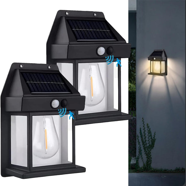 SolarLED - LED-lamp op zonne-energie | 1+1 GRATIS  Pantino 2x Zwart  