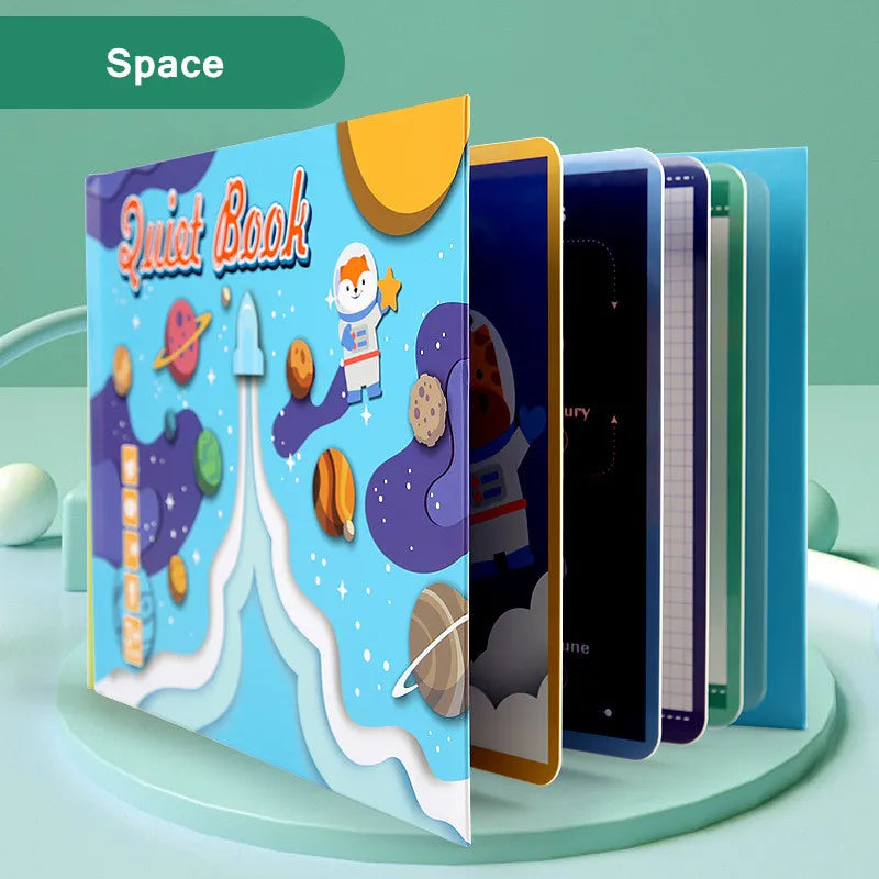 BusyBook™ - Speelgoed voor vroegtijdig leren in de kleuterschool Speelgoed Pantino Ruimte  
