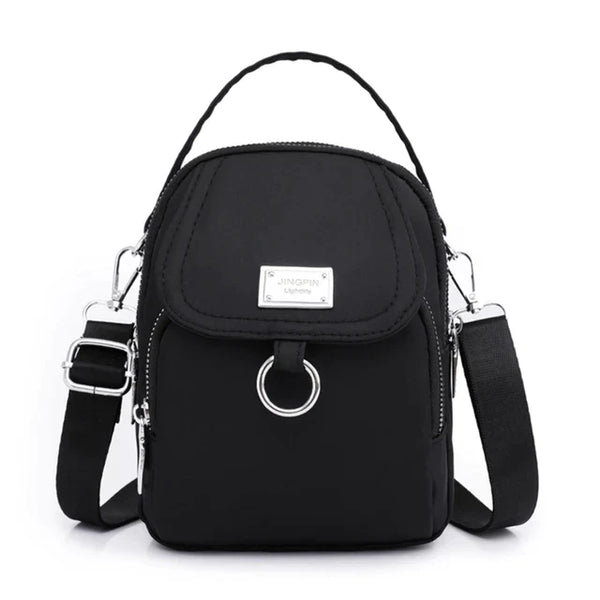 Handbags - Vrouwen Nylon Crossbody Tassen Handbags Pantino Zwart  