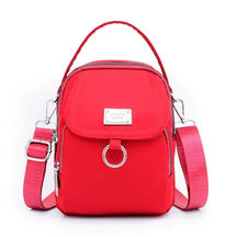 Handbags - Vrouwen Nylon Crossbody Tassen - Rood - Handbags - Pantino