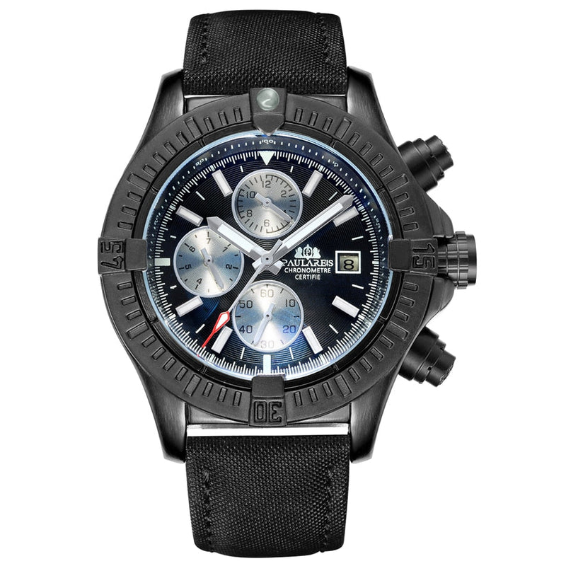 Automatisch zelfopwindend horloge Watches for men Pantino Zwarte Panda  