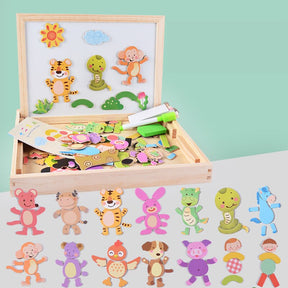 Magnetisch teken- en puzzelbord - - Toys - Pantino