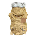 Giacca Invernale per Cani - Cachi