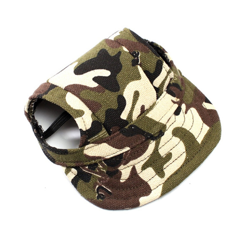 Ronde Rand Hondenpet Summer Pantino camouflage S 