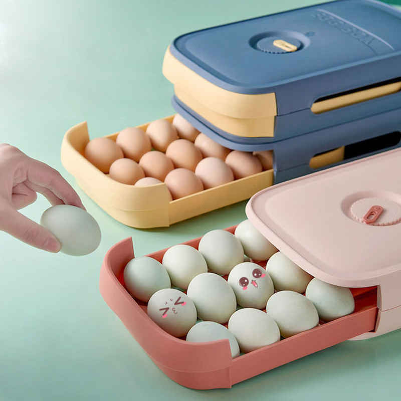 Automatische Rollende Eier Organizer™ (1+1 GRATIS) Egg Storage Pantino   