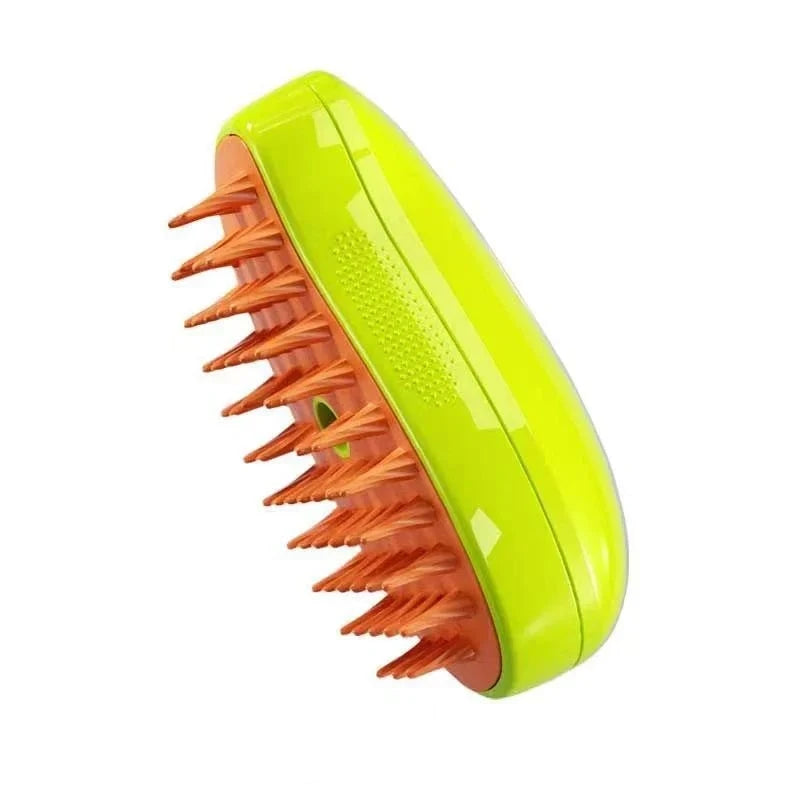 FurCare - Stoomborstel voor huisdieren (1+1 Gratis) Pet Brush Pantino Groen Groen 