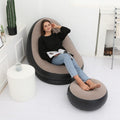 Sofá cama inflable práctico