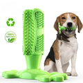 BrushPup - Gioco per Denti Splendenti del Cane in Unico Pezzo - Verde