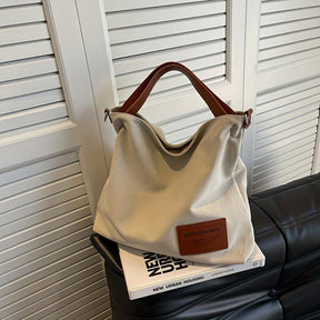 AdeleBag™ - Eenvoudige Canvas Schoudertas - - Handbags - Pantino