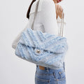 Denim Kædetaske Canvas