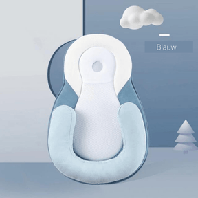 BabySnuggle™ - Draagbare Babybed - Blauw - Speelgoed - Pantino