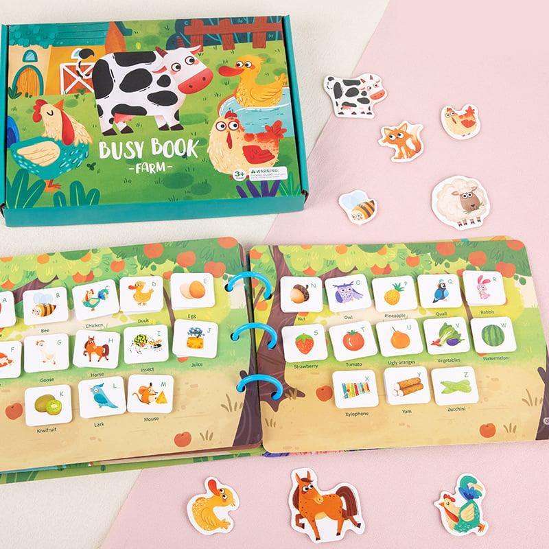 BusyBook™ - Zintuigenboek voor kinderen Speelgoed Pantino   