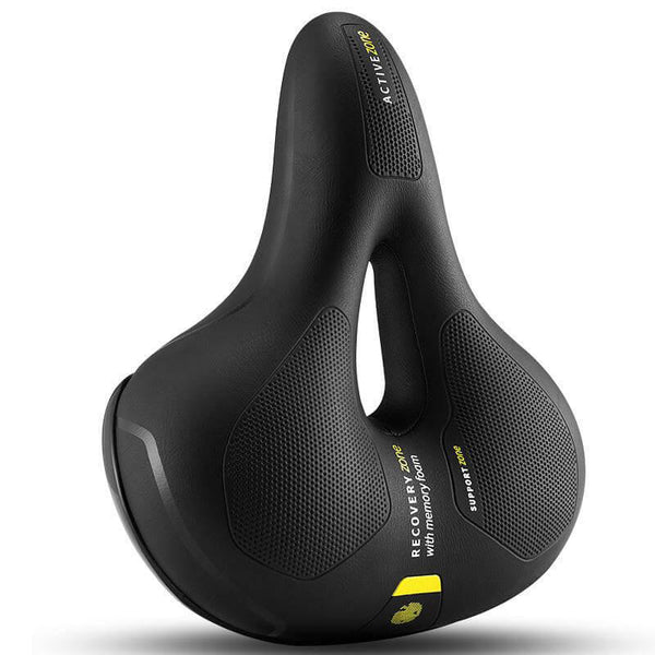 Comfy Seat™ - Krachtige, ademende fietszadels - Zwart geel - Gereedschap en Hobby - Pantino