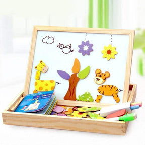 Magnetisch teken- en puzzelbord - Dieren - Toys - Pantino