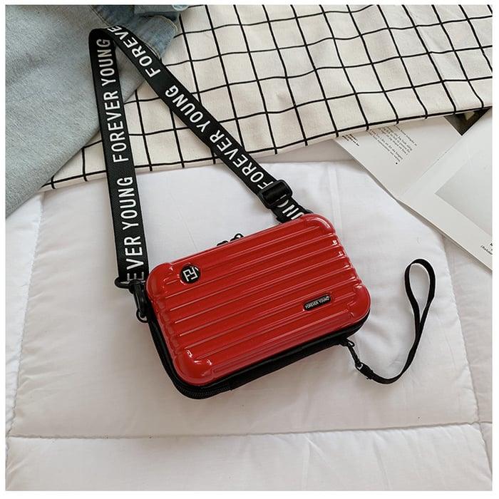 DuffelBag™ - Minikoffertas voor vrouwen Handbags Pantino Rood  