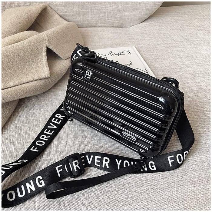 DuffelBag™ - Minikoffertas voor vrouwen Handbags Pantino Zwart  