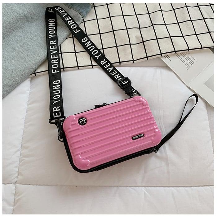 DuffelBag™ - Minikoffertas voor vrouwen Handbags Pantino Lichtroze  
