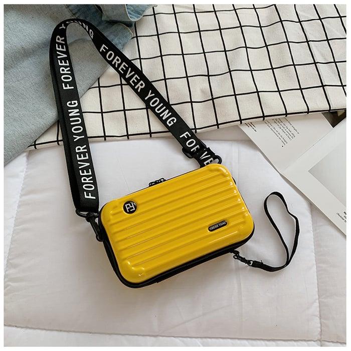 DuffelBag™ - Minikoffertas voor vrouwen Handbags Pantino Gul  
