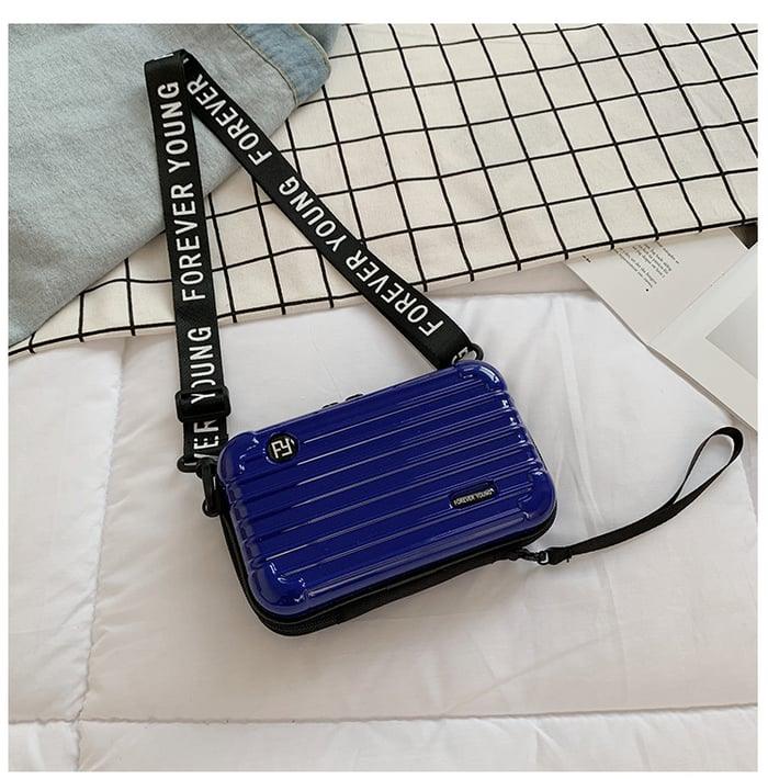 DuffelBag™ - Minikoffertas voor vrouwen Handbags Pantino Koningsblauw  