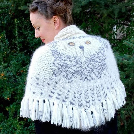 LadyWrap™ - Retro uilensjaal