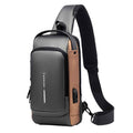 Foon Bag Borsa con Ricarica USB - La Borsa Tutto-in-Uno - Nero