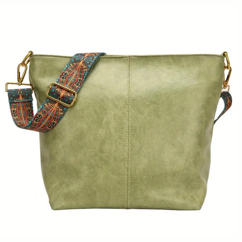 HoboBag™ - Kruistas met grote capaciteit Handbags Pantino Lichtgroen  