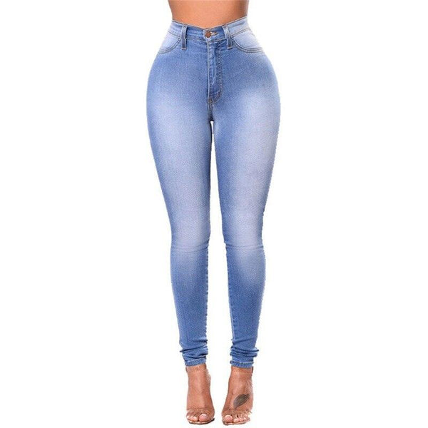 Jasmijn® Shaping Jeans - Hoge Taille Ondergoed Pantino Blauw S 