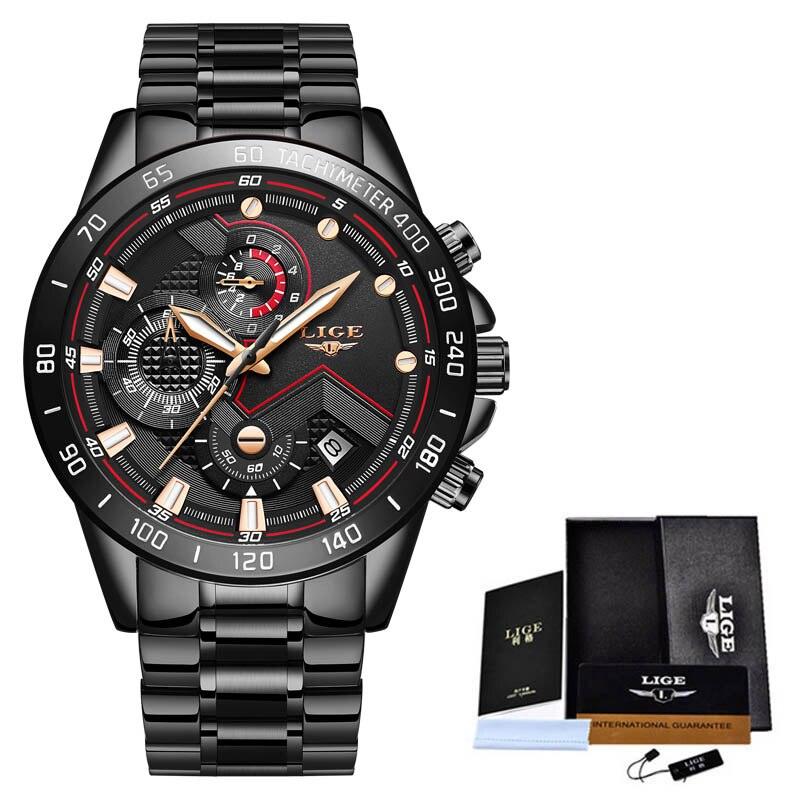 LigeWatch™ - Luxe horloges voor mannen Gadget & Tools Pantino Zwart roségoud  
