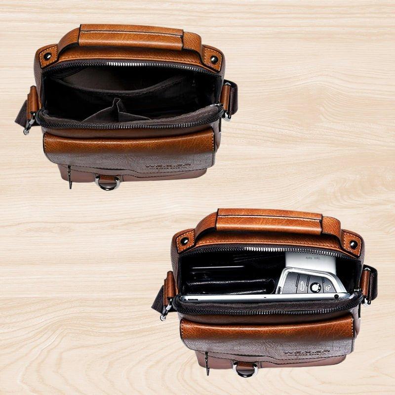 LuxeLeather™ Schoudertas - Modern en stijlvol Handbags Pantino   
