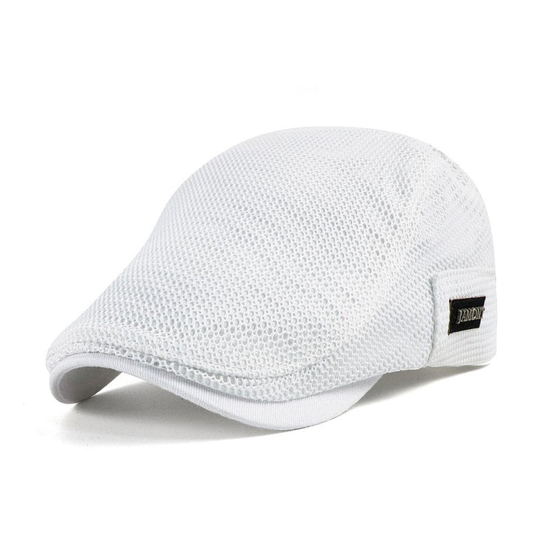 MeshCap™ - Casual voor mannen Hoeden baretten katoen Caps Mannen Mode Pantino Wit (Uitverkocht)  