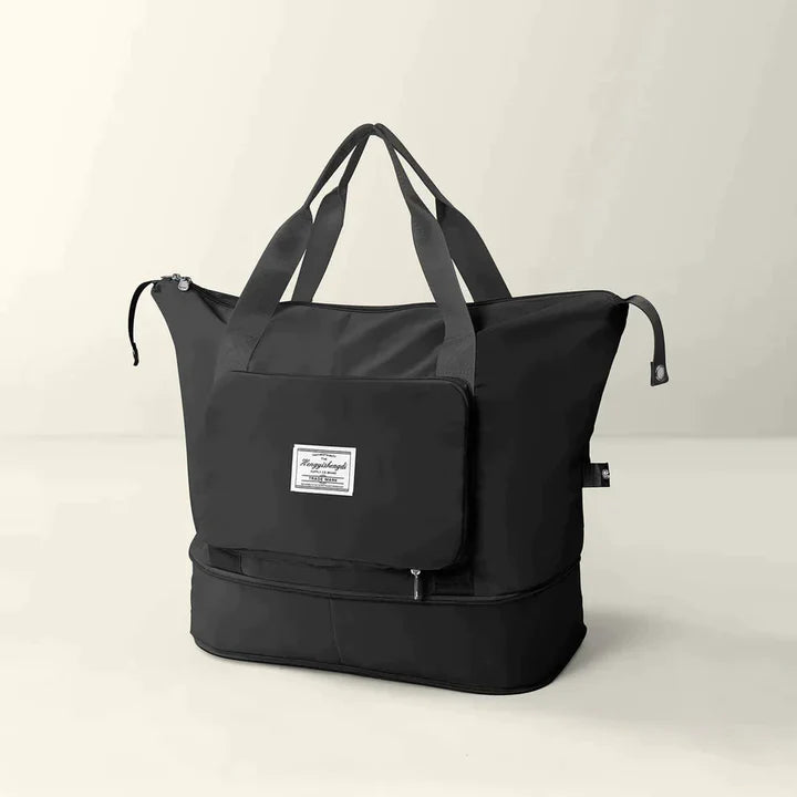 MultiTravel™ | Opvouwbare Reistas Handbags Pantino Zwart (Bijna uitverkocht)  