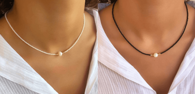 Pocket Pearl™ - Ketting met natuurlijke parels 1+1 GRATIS - Pantino