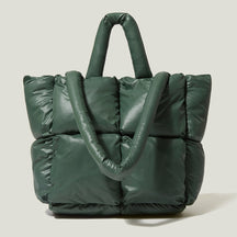 bags : Luxury Tas Polyester Black in Green van Pantino