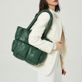 Bolso de lujo de poliéster negro