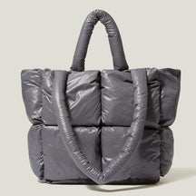 bags : Luxury Tas Polyester Black in Gray van Pantino