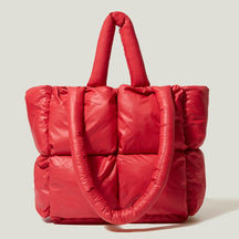 bags : Luxury Tas Polyester Black in Red van Pantino