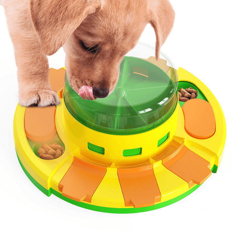 PuzzleToy™ - PetFeeder - Hondenspeelgoed Voedingstraining Huisdieren Pantino Groen  