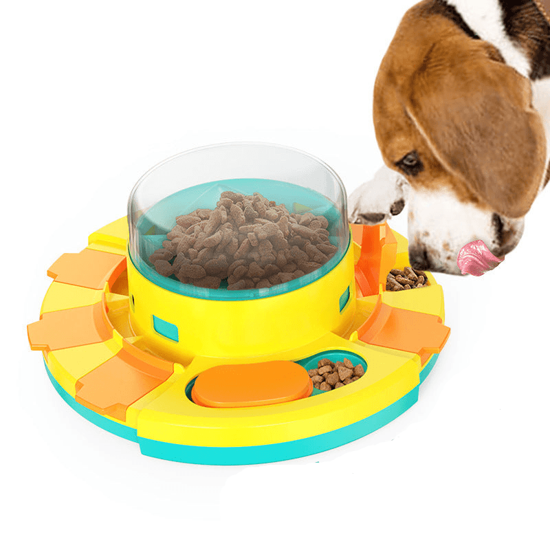 PuzzleToy™ - PetFeeder - Hondenspeelgoed Voedingstraining Huisdieren Pantino Blauw  