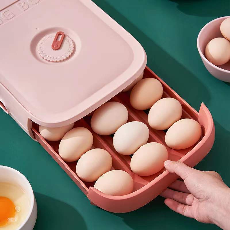 Automatische Rollende Eier Organizer™ (1+1 GRATIS) Egg Storage Pantino   