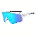 Gafas de Sol Unisex Blancas - Shield - Gafas de Ciclismo Minimalistas