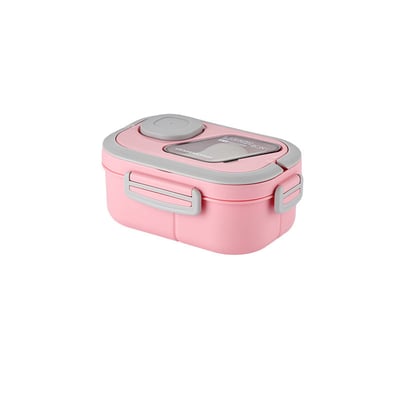 LunchBox - Microware Bento Lunchbox - Roze - Heta produkter - Pantino