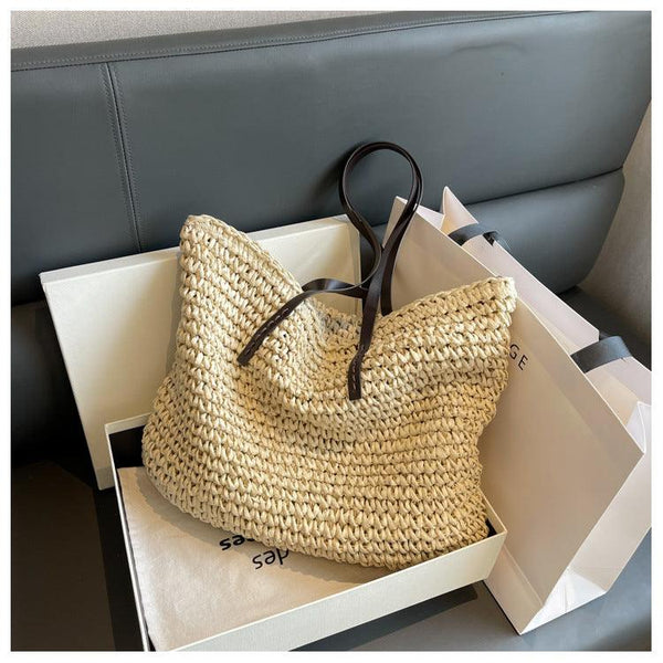 Straw Bag™ - Boheemse zomer handgemaakte strandtas Handbags Pantino   
