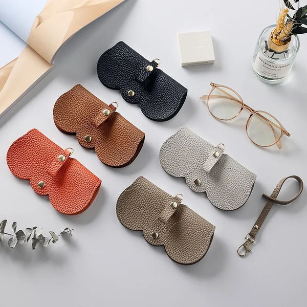 Sun Cover™ - Leren etui met kliksluiting voor bril (1+1 GRATIS) - Pantino