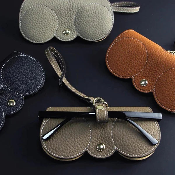 Sun Cover™ - Leren etui met kliksluiting voor bril (1+1 GRATIS) - Pantino