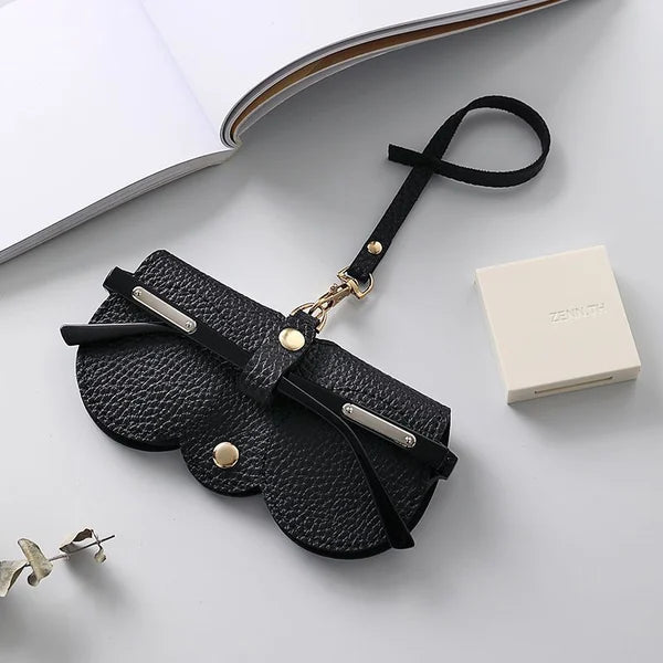 Sun Cover™ - Leren etui met kliksluiting voor bril (1+1 GRATIS) - Pantino
