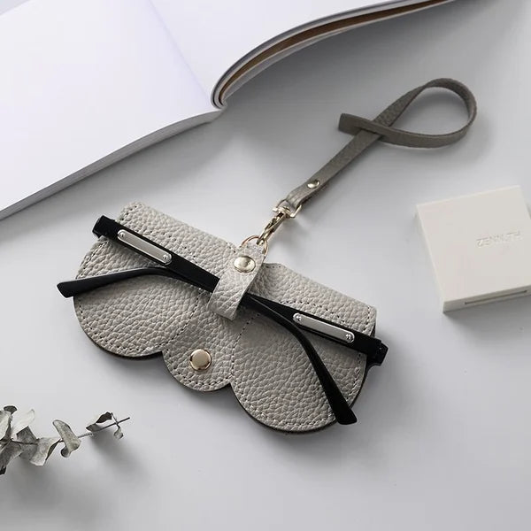 Sun Cover™ - Leren etui met kliksluiting voor bril (1+1 GRATIS) - Pantino