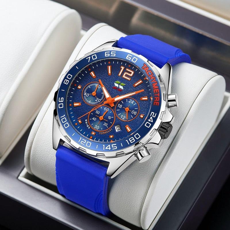 Swichwatch™ | Dynamisk Meester Gadget & Tools Pantino Zilver - Blauw  